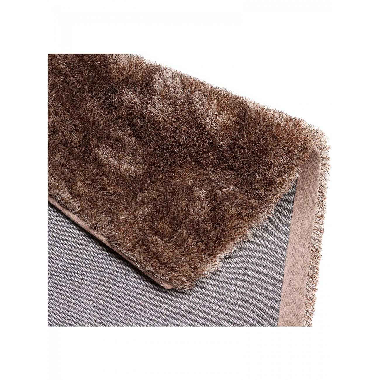 Tapete Shaggy Firenzi Mix Marrom - 250x350