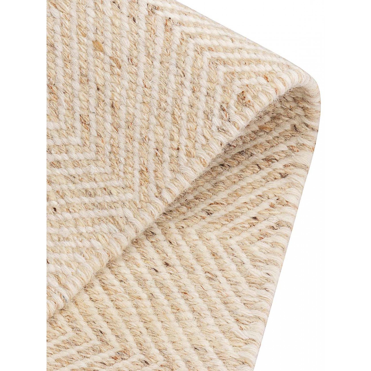 Tapete Kilim Diamond Bege - 160 de diâmetro