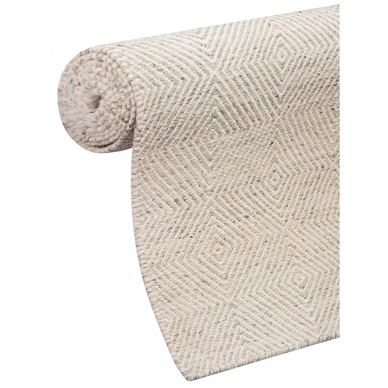 Tapete Kilim Diamond Prata - 060x090