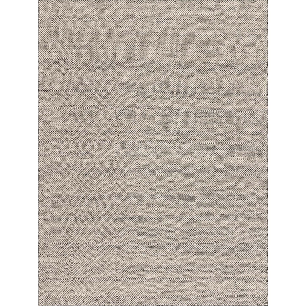 Tapete Kilim Diamond Cinza Escuro - Personalizável