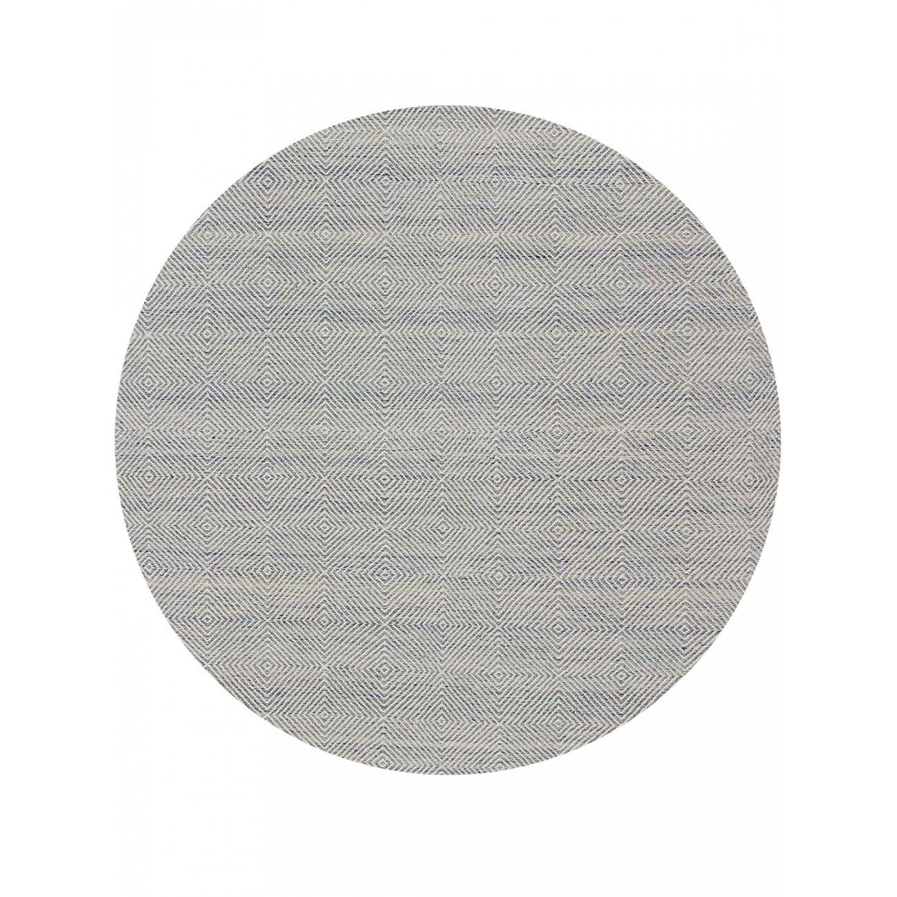 Tapete Kilim Diamond Azul - 200 de diâmetro