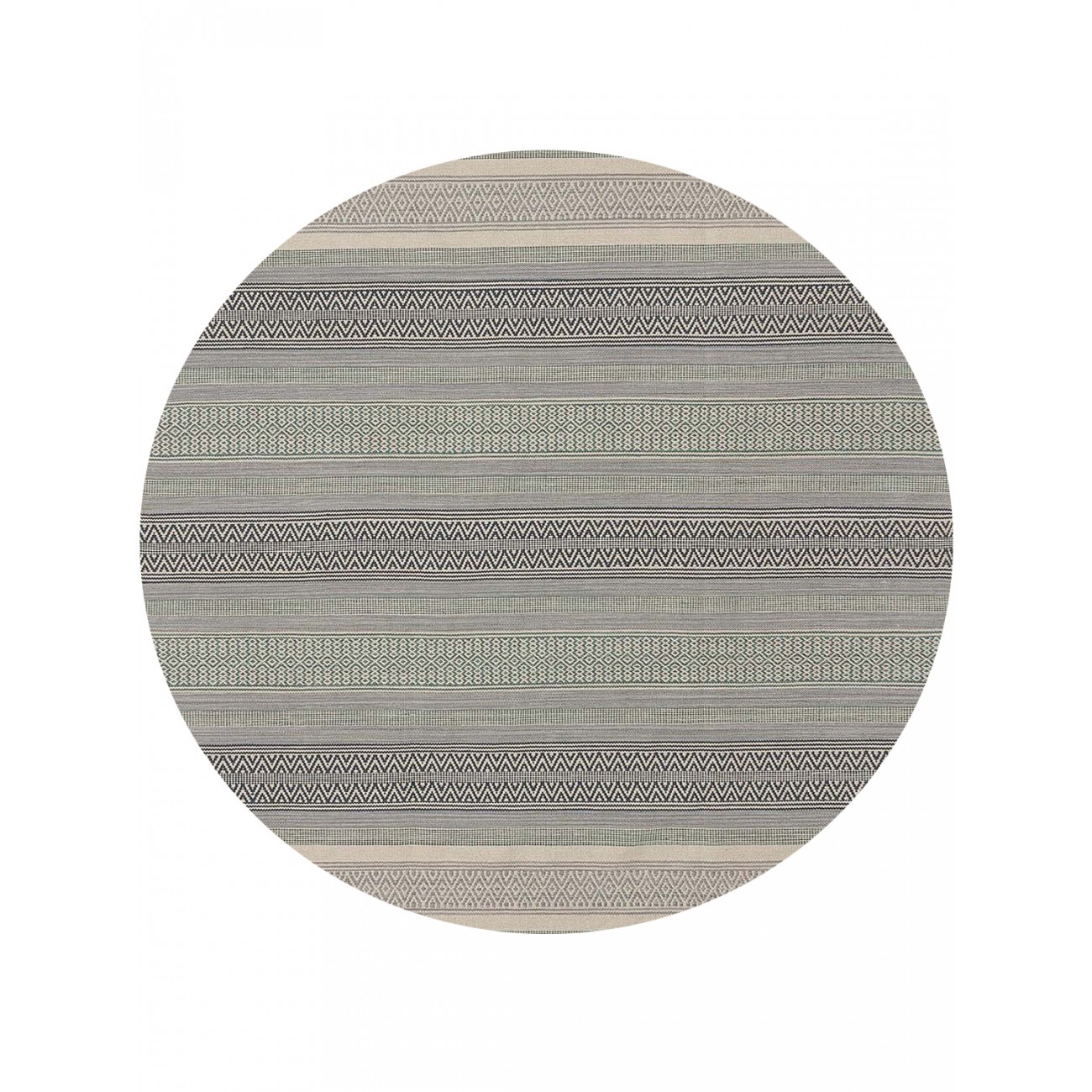 Tapete Kilim Chicago 09 Redondo - Personalizável