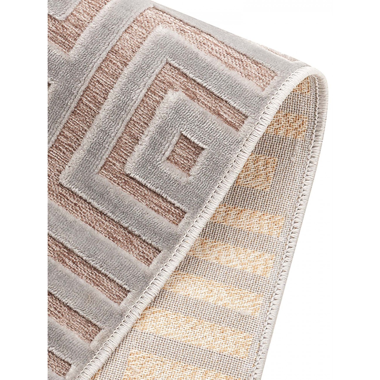 Tapete Alice Quadros Cinza - 250x300