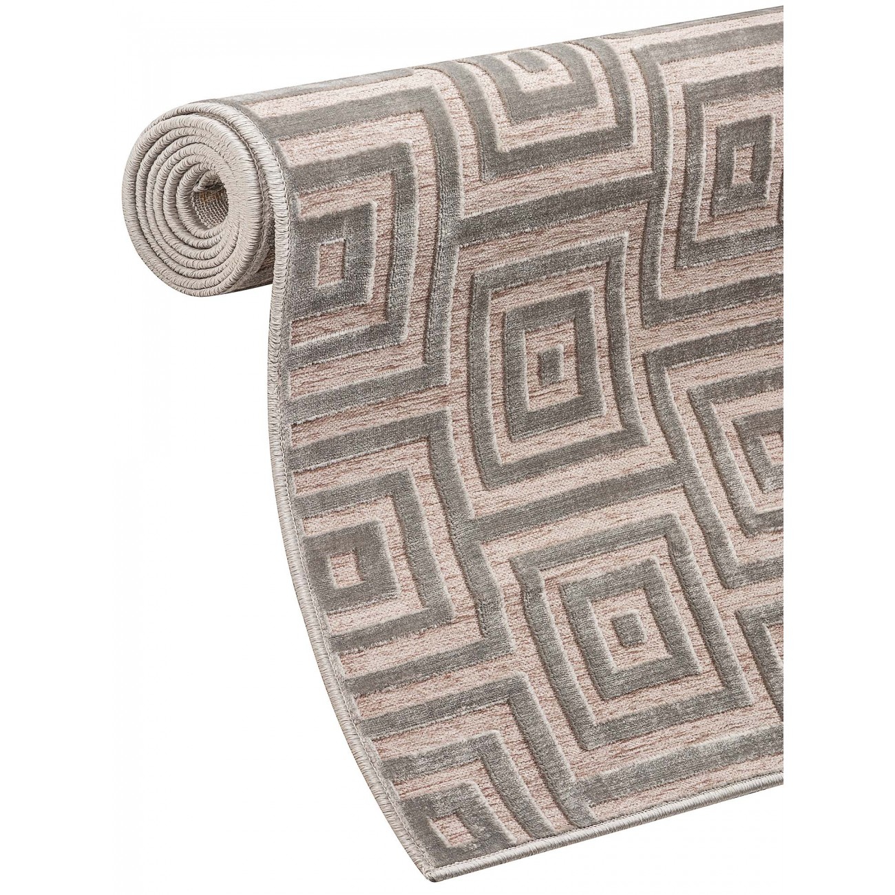 Tapete Alice Quadros Bege - 150x200