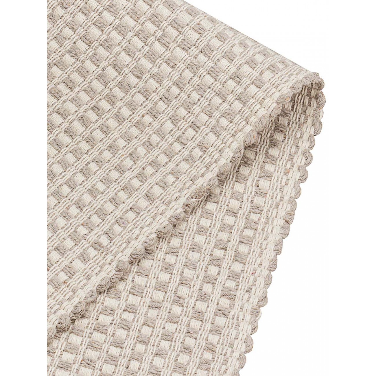 Tapete Tear Vichy Areia  Redondo - Personalizável