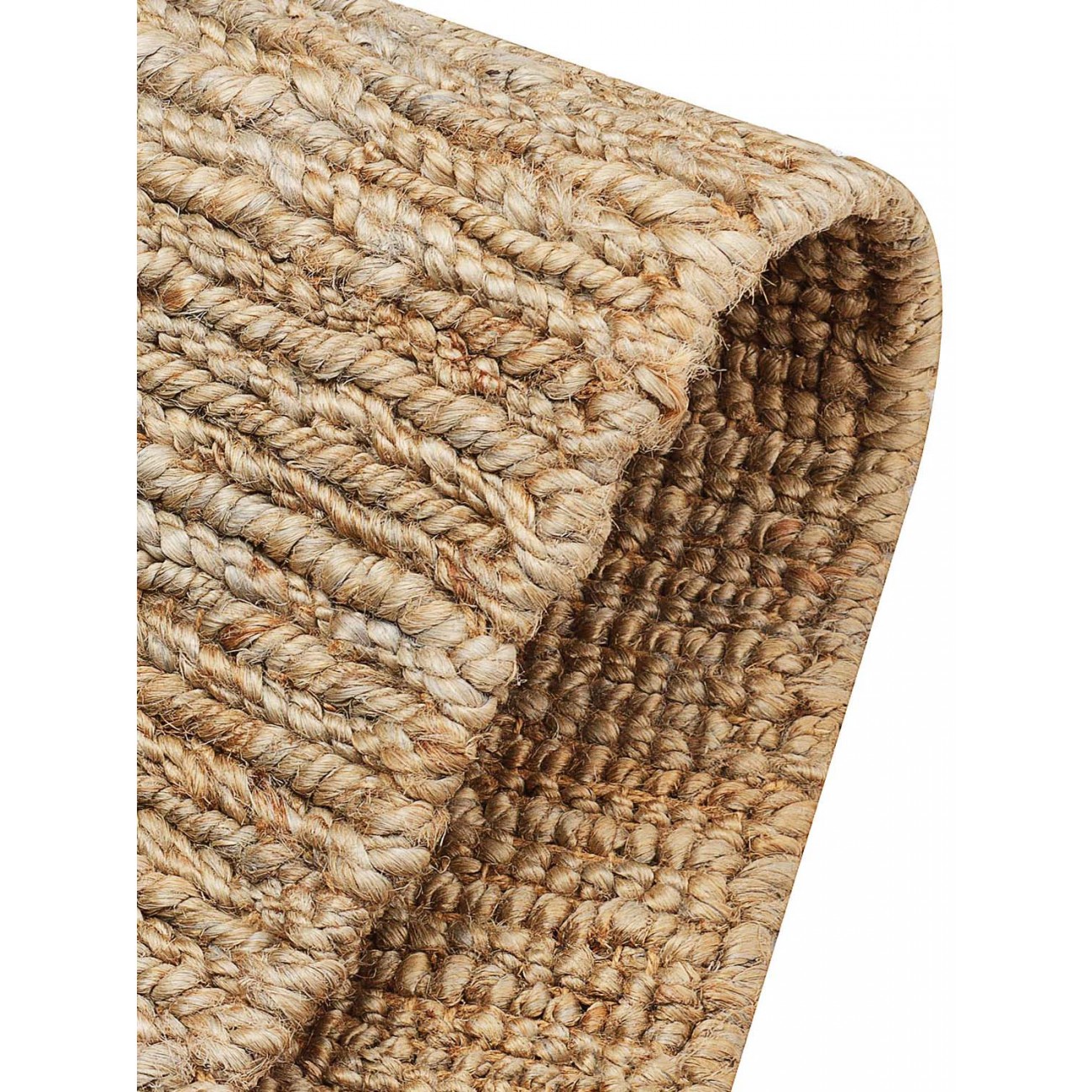 Tapete Raika Ziri Hemp Cinza  - Personalizável