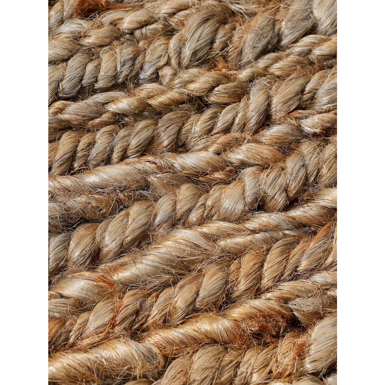 Tapete Raika Ziri Hemp Cinza - 150x200