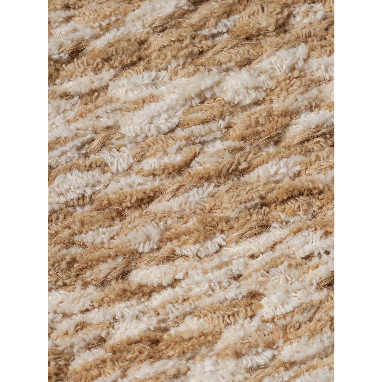 Tapete Tear Manual Td 462 Bege e Cru  - Personalizável