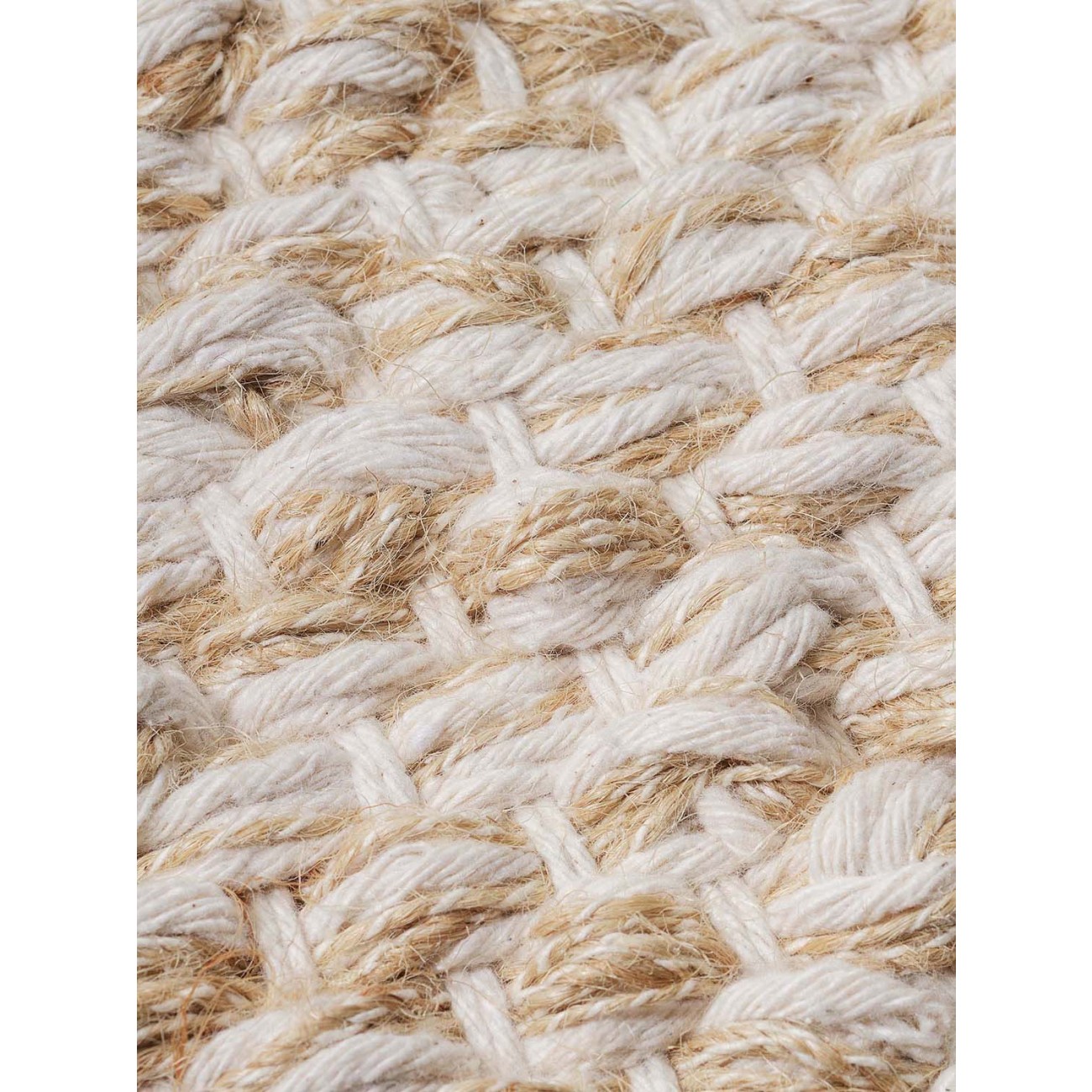 Tapete Tear Manual Td 458 Cru com Sisal  Redondo - Personalizável