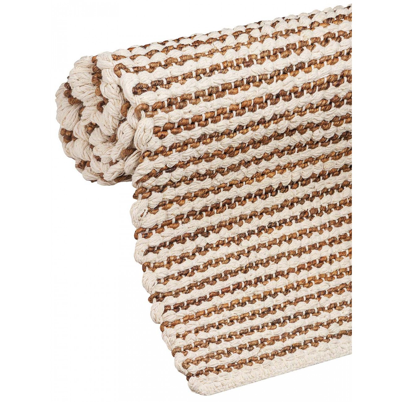 Tapete Tear Manual Td 456 Cru com Marrom  - Personalizável