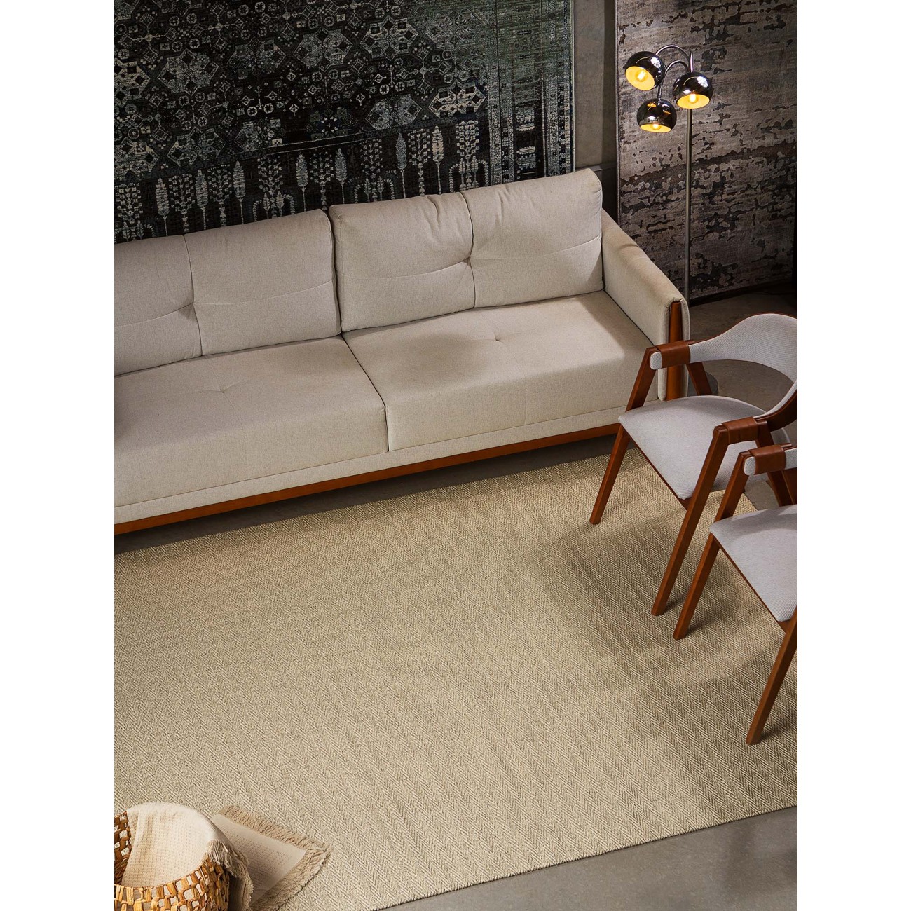 Tapete Sisal Capri Mariposa - Personalizável