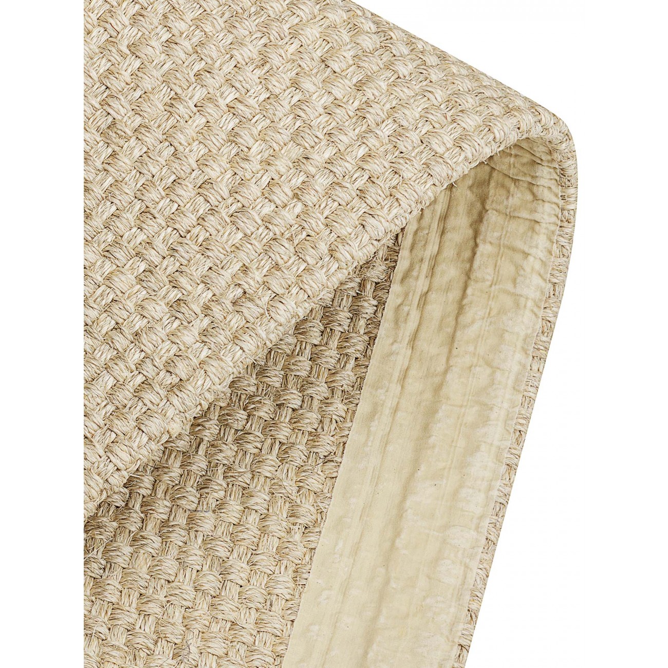 Tapete Sisal Basket Duna Redondo - Personalizável