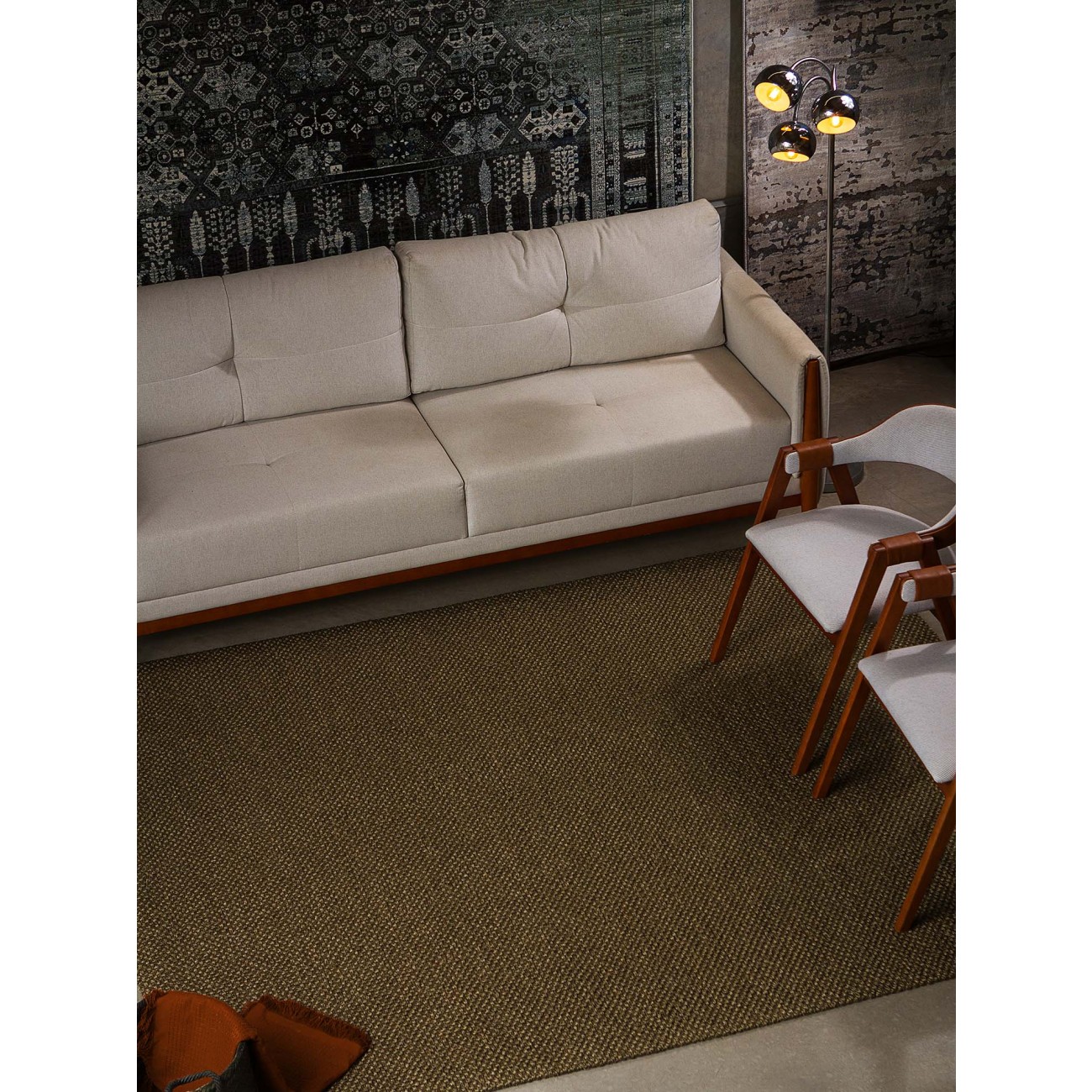 Tapete Sisal Soft Oliva - Personalizável