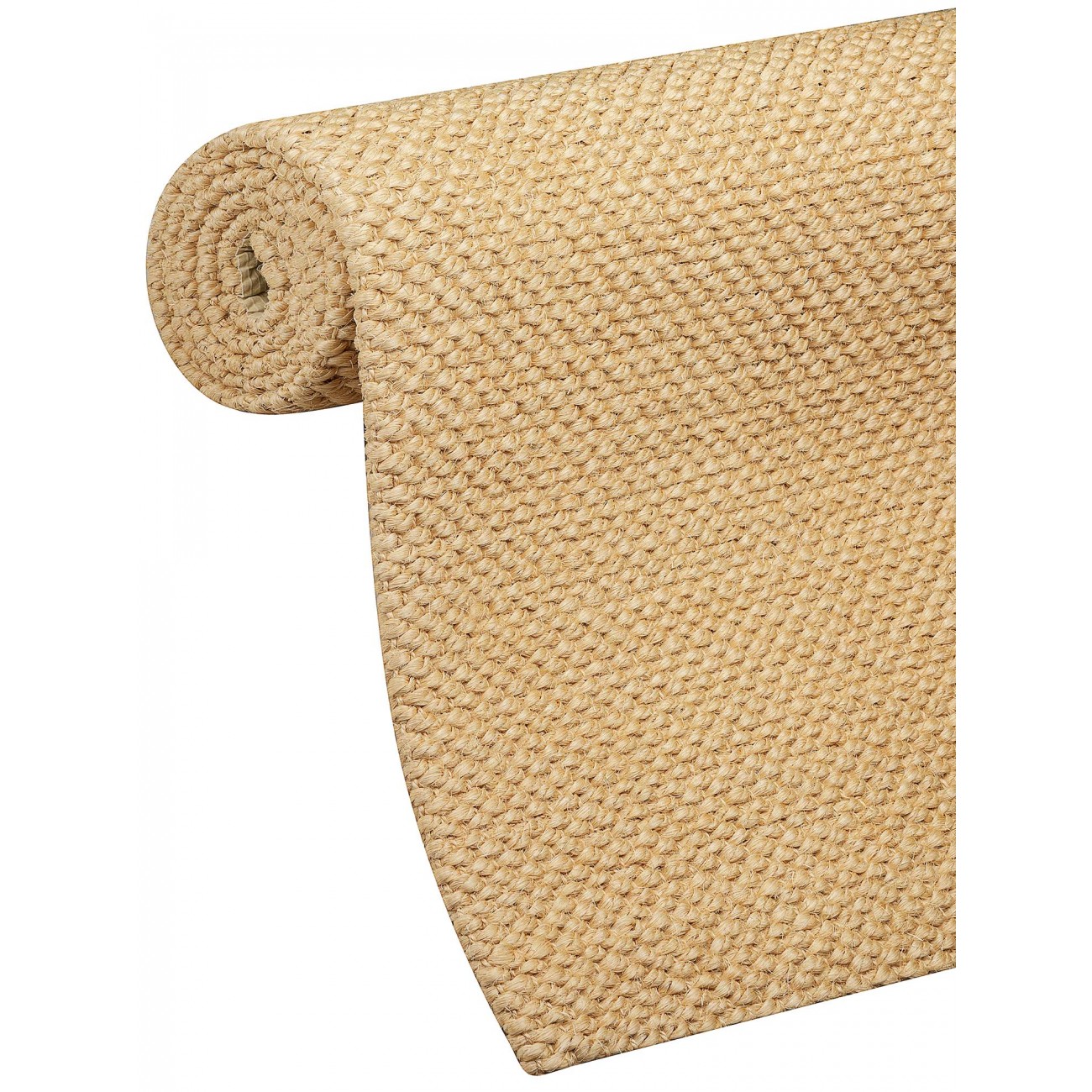 Tapete Sisal Soft Creme Redondo - Personalizável