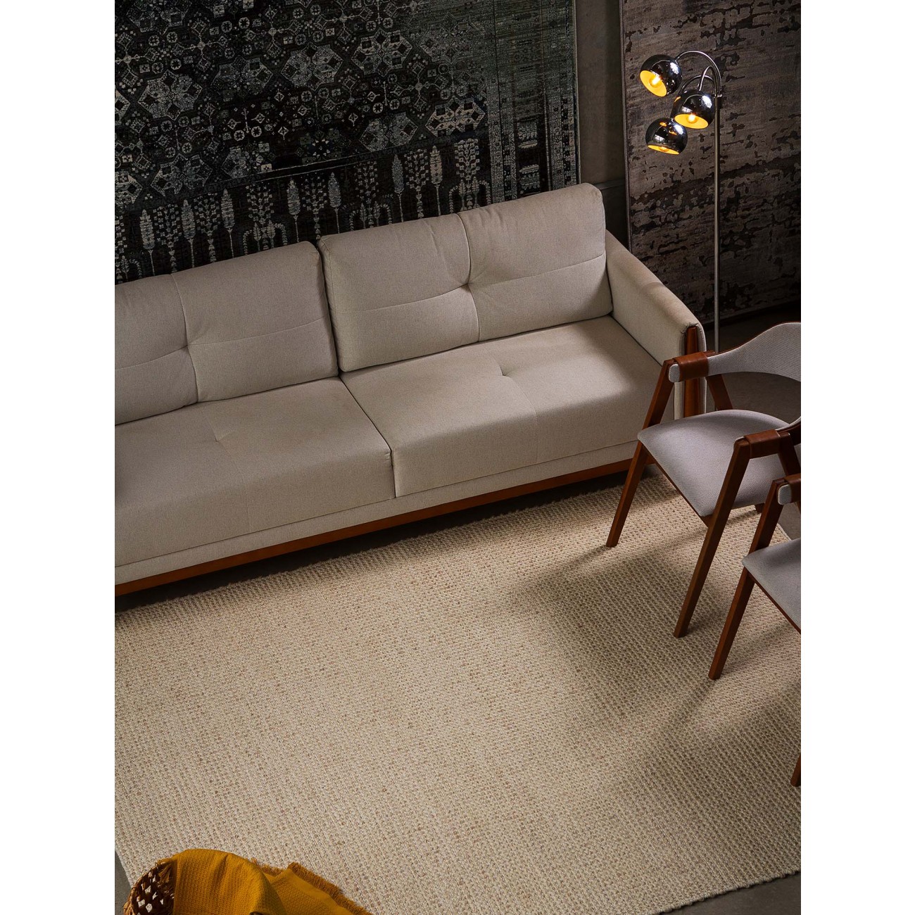 Tapete Puja Lã Linho