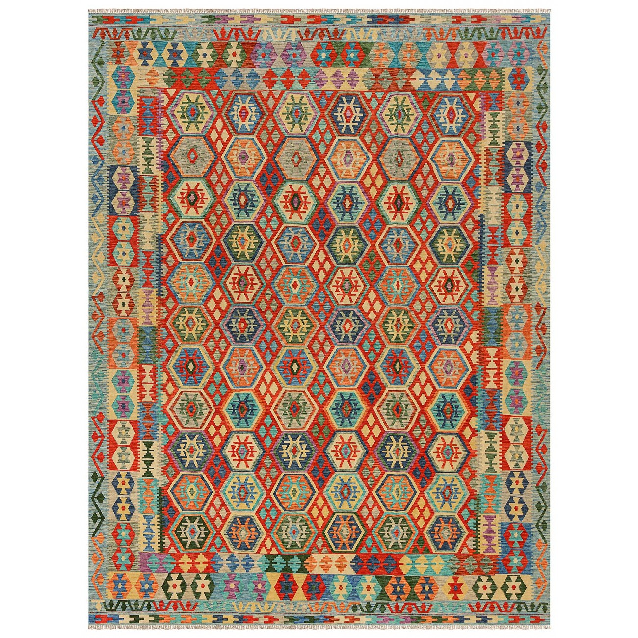 Tapete Kilim Paquistanês