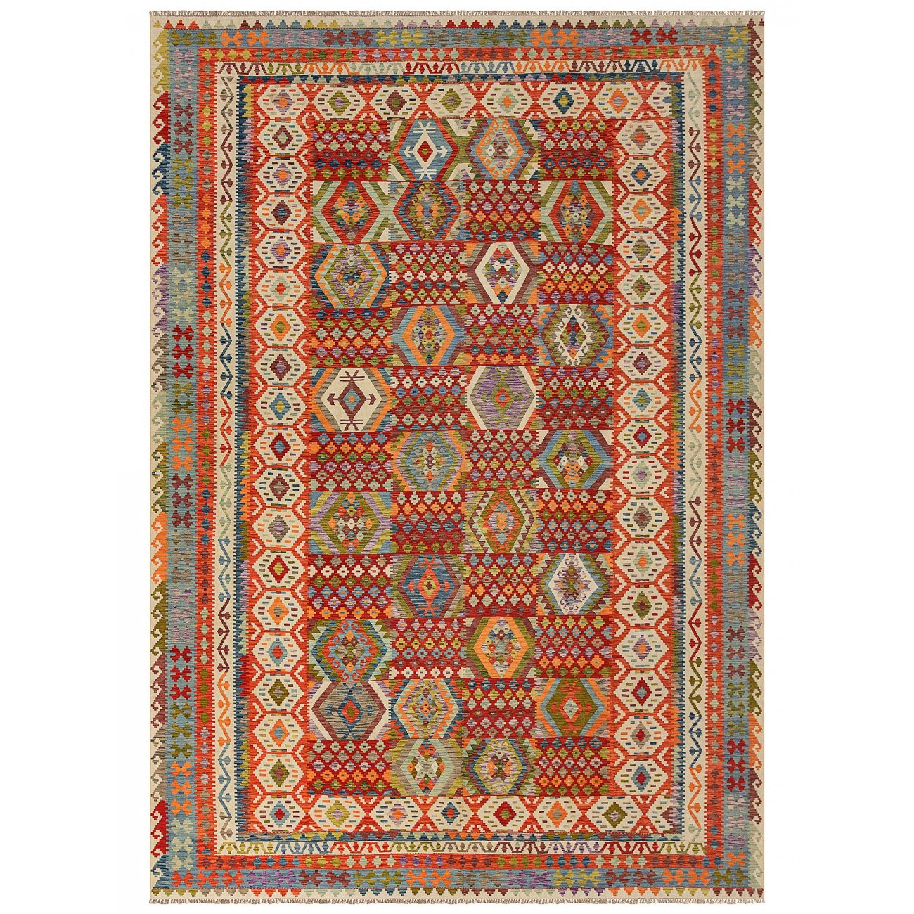 Tapete Kilim Paquistanês