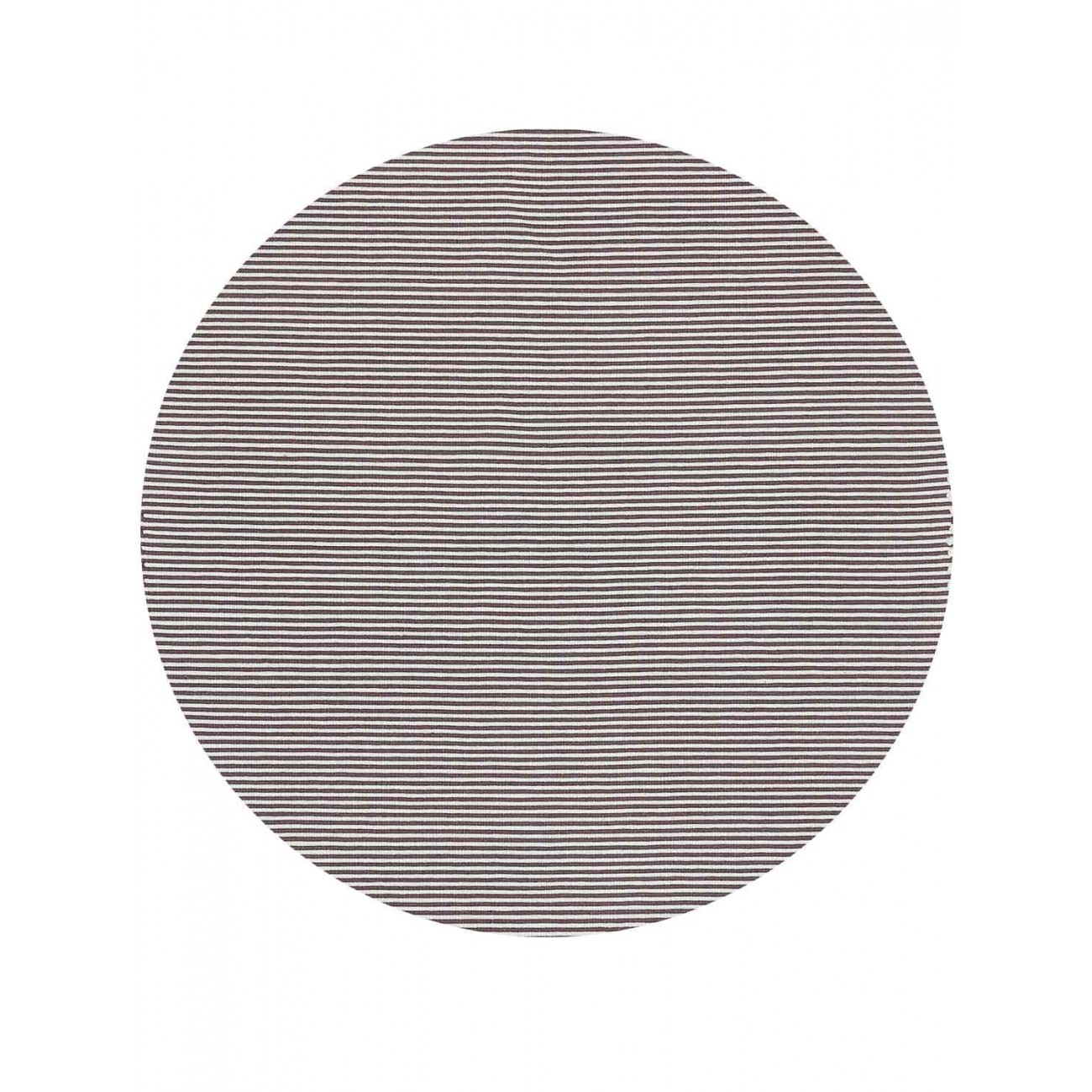 Tapete Tear V&V Marrom Redondo - Personalizável