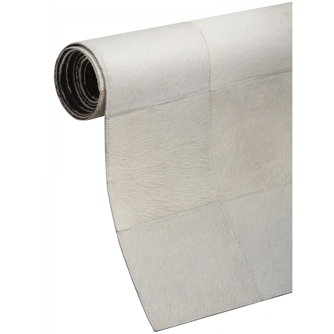 Tapete Couro Branco (20x20)