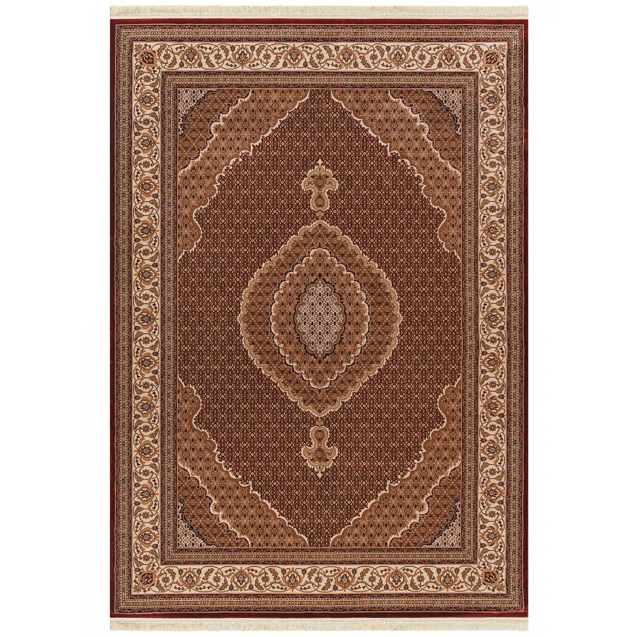 Tapete Tabriz Mahi Vermelho 190x294