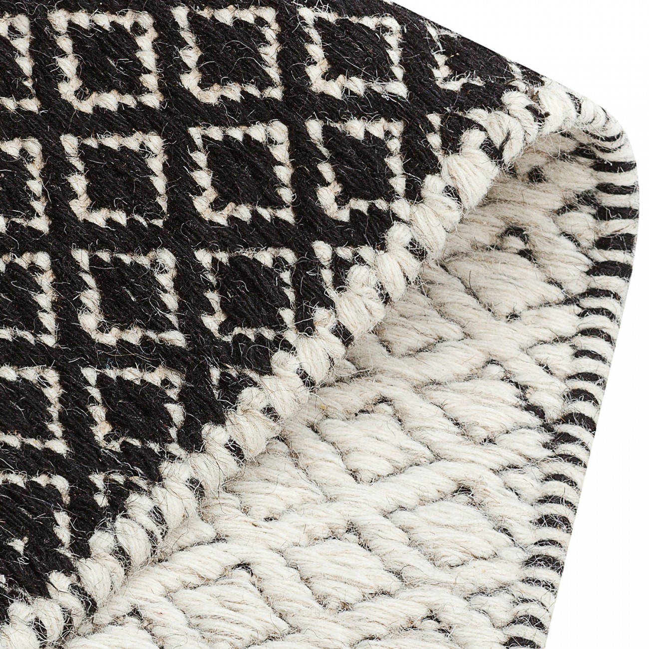 Tapete Osaka Reversível Preto - 100x140