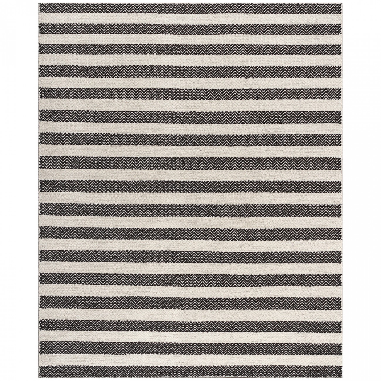 Tapete Osaka Reversível Listras Preto - 060x090