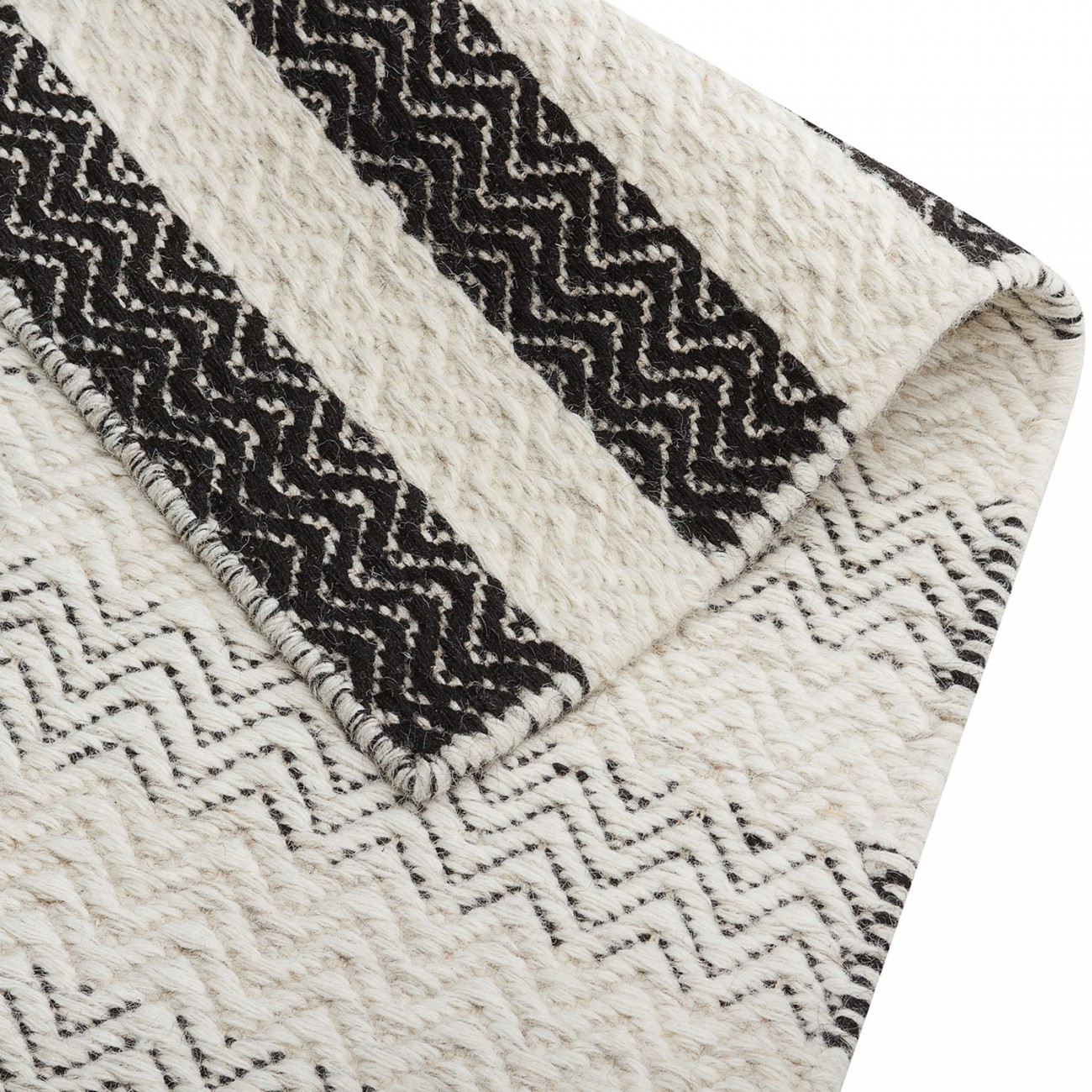 Tapete Osaka Reversível Listras Preto - 060x090