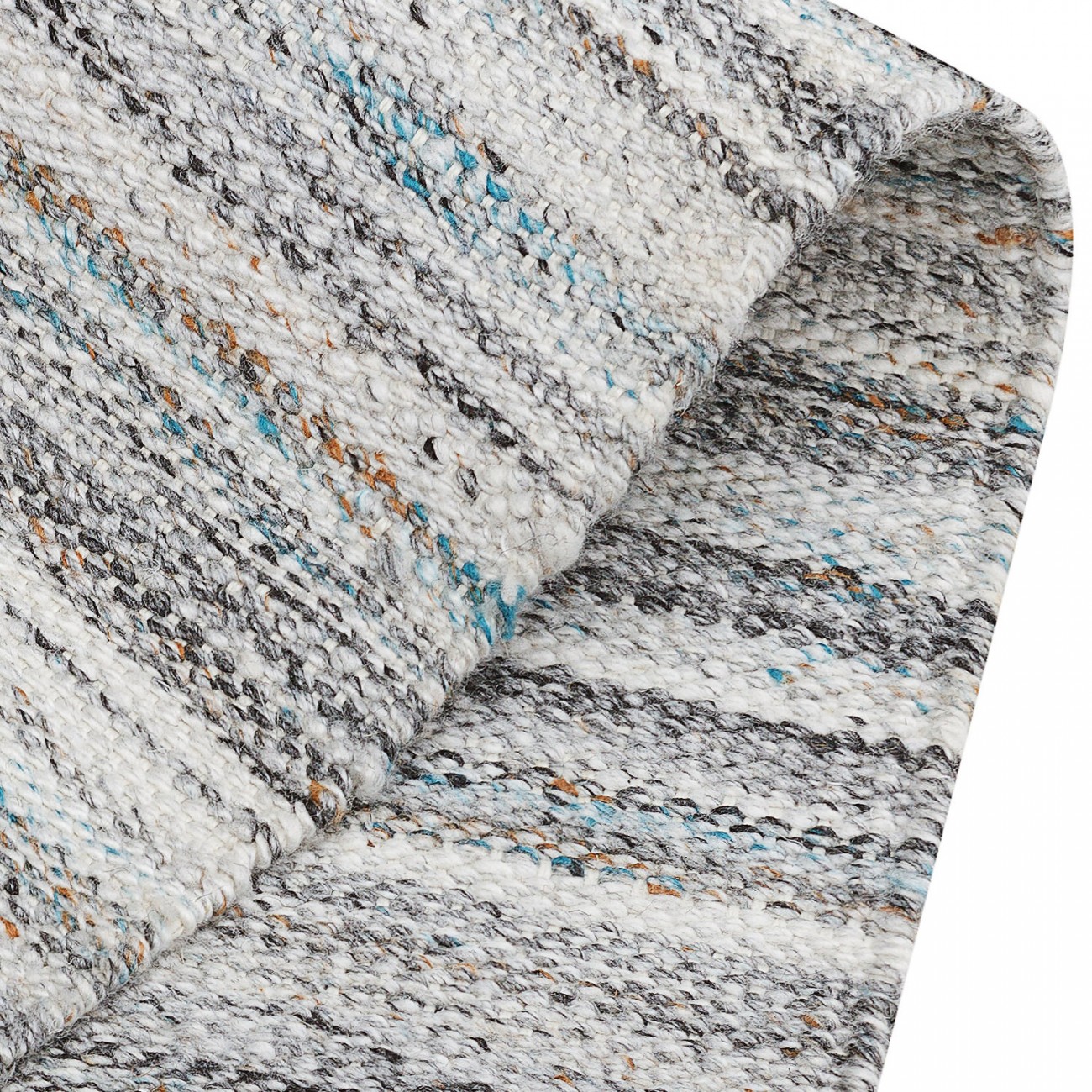 Tapete Kilim Cosmos Prata Mix - 250x300