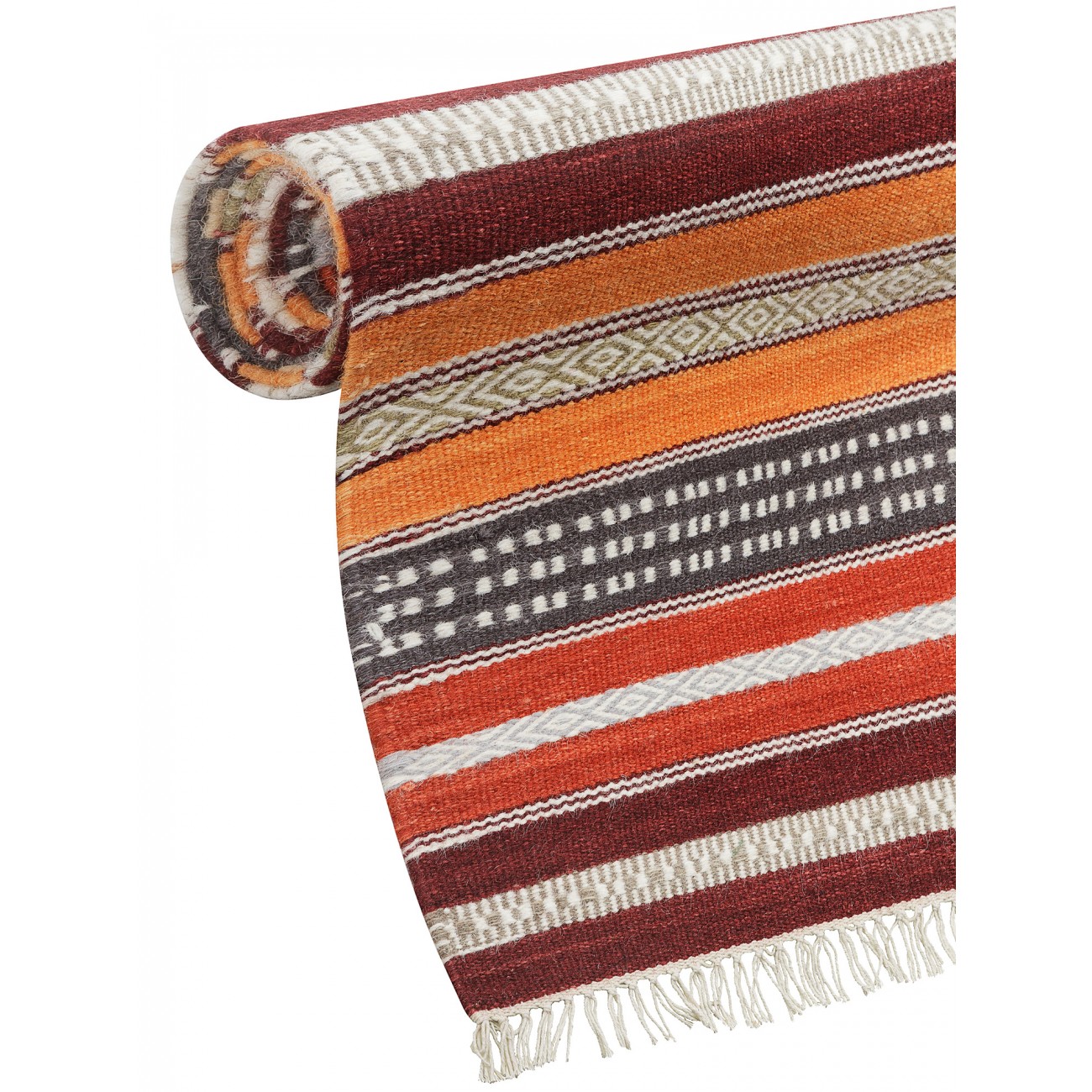 Tapete Kilim Dunas 16 Redondo - Personalizável