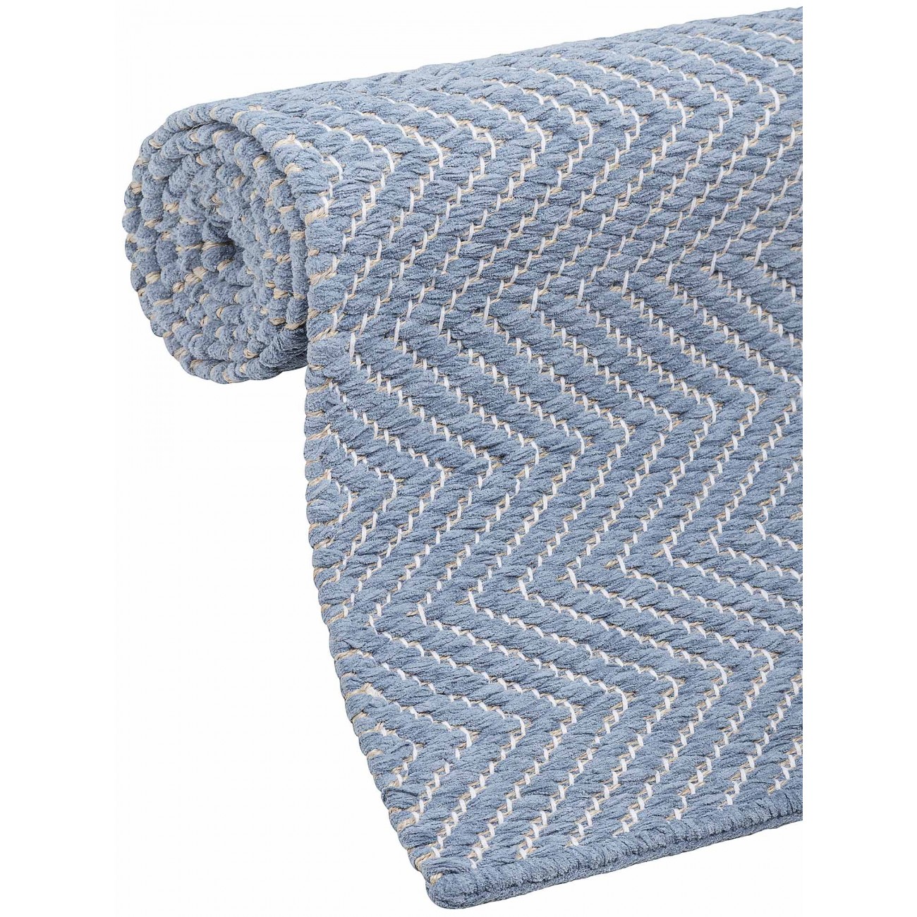 Tapete Tear Escama de Peixe Azul - Personalizável