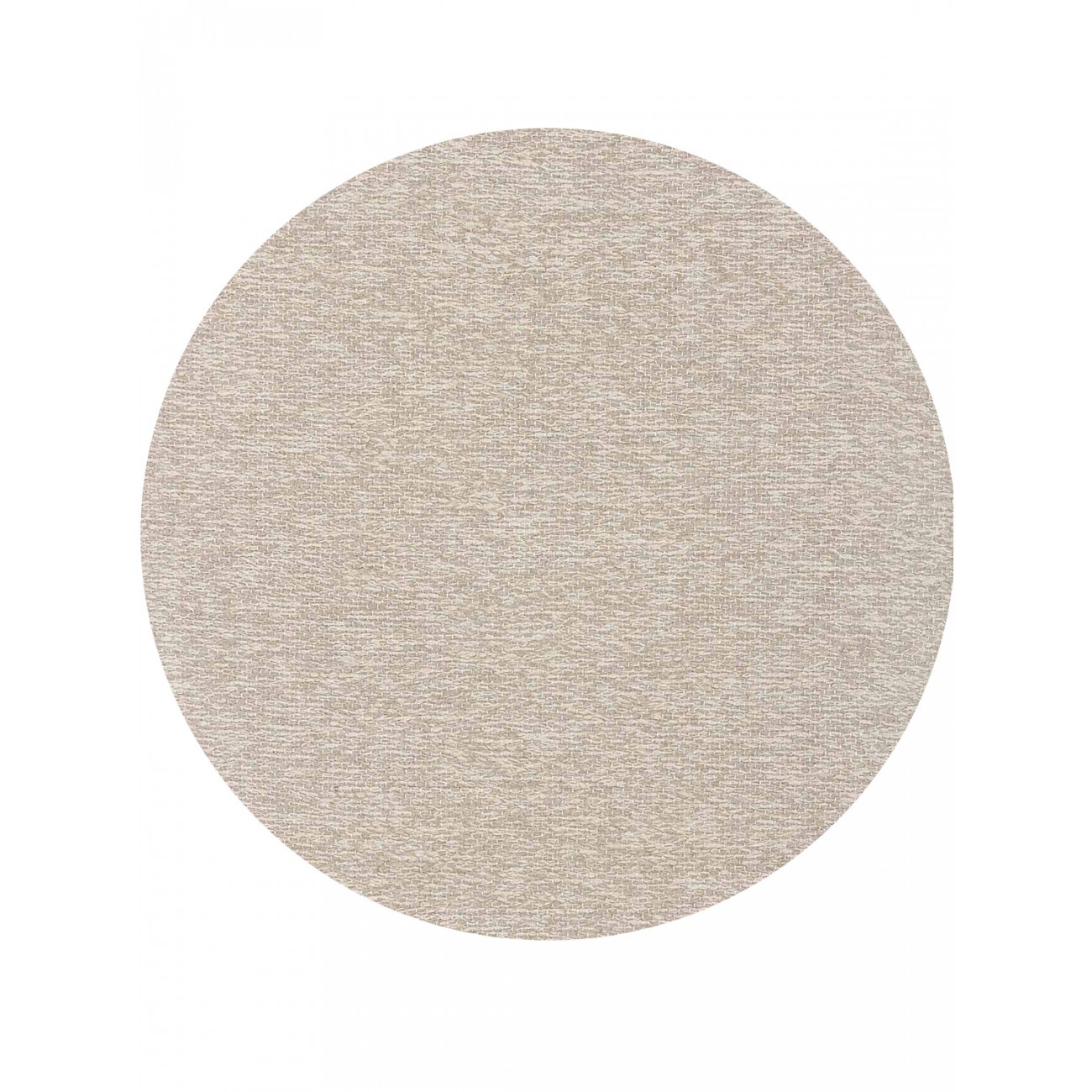 Tapete Tear Encorpado Cinza Redondo - Personalizável