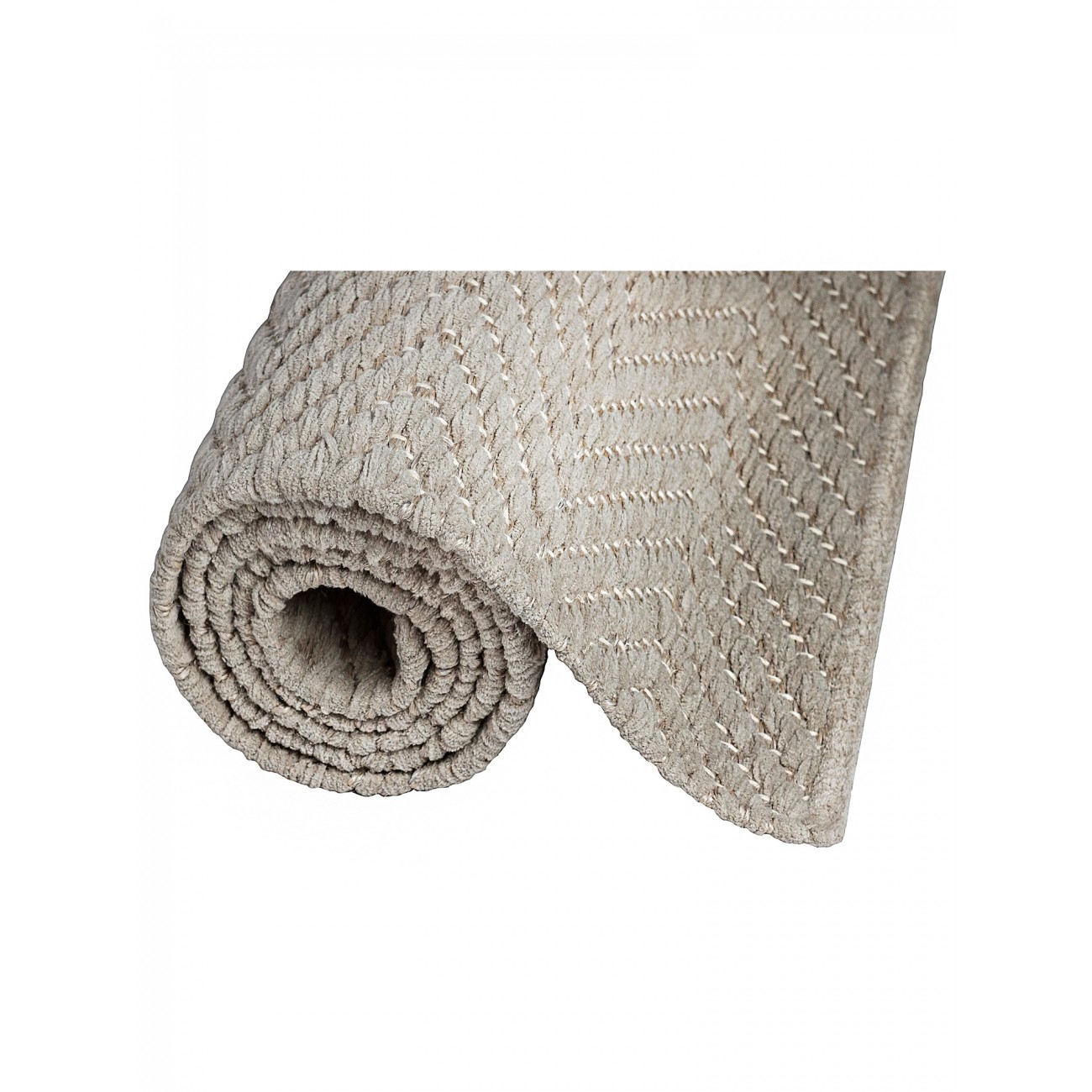 Tapete Tear Escama de Peixe Cinza - Personalizável