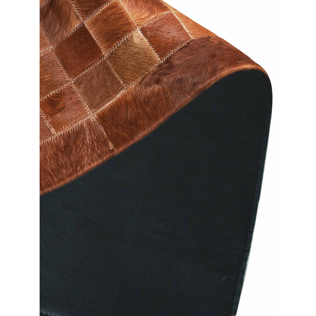 Tapete Couro Caramelo com Borda (5x5) - Personalizável