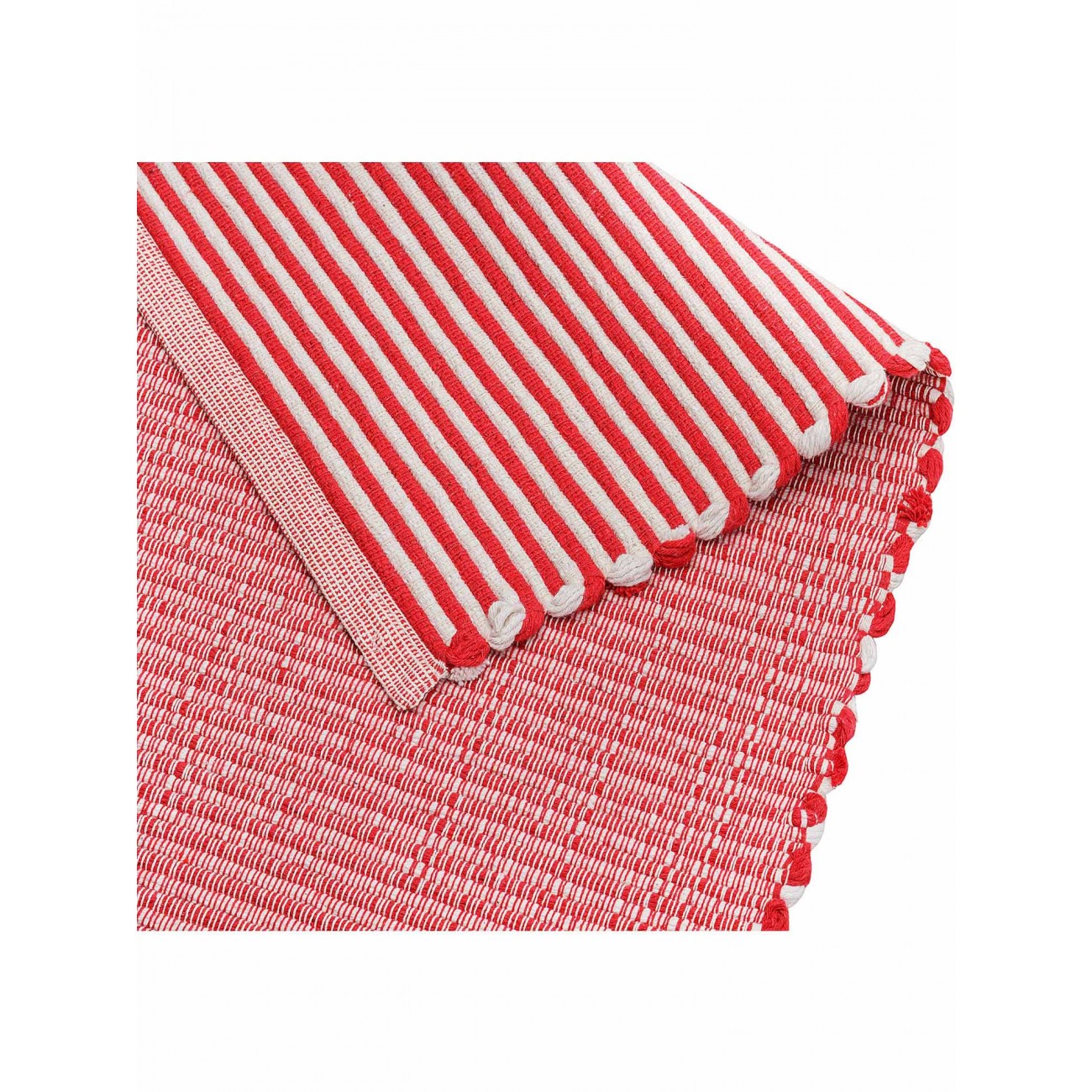 Tapete Tear V&V Vermelho Redondo - Personalizável