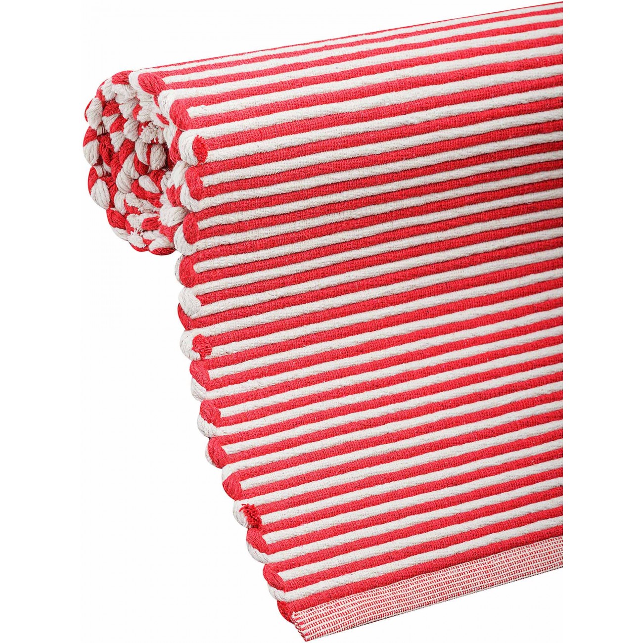 Tapete Tear V&V Vermelho Redondo - Personalizável