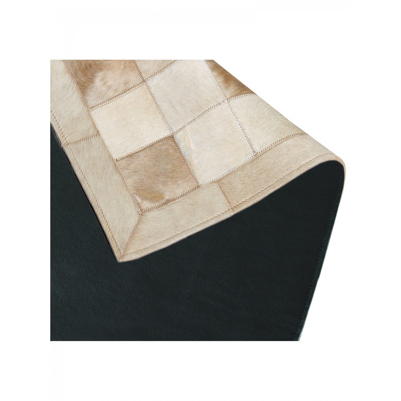 Tapete Couro Manteiga com Borda (10x10) - Personalizável