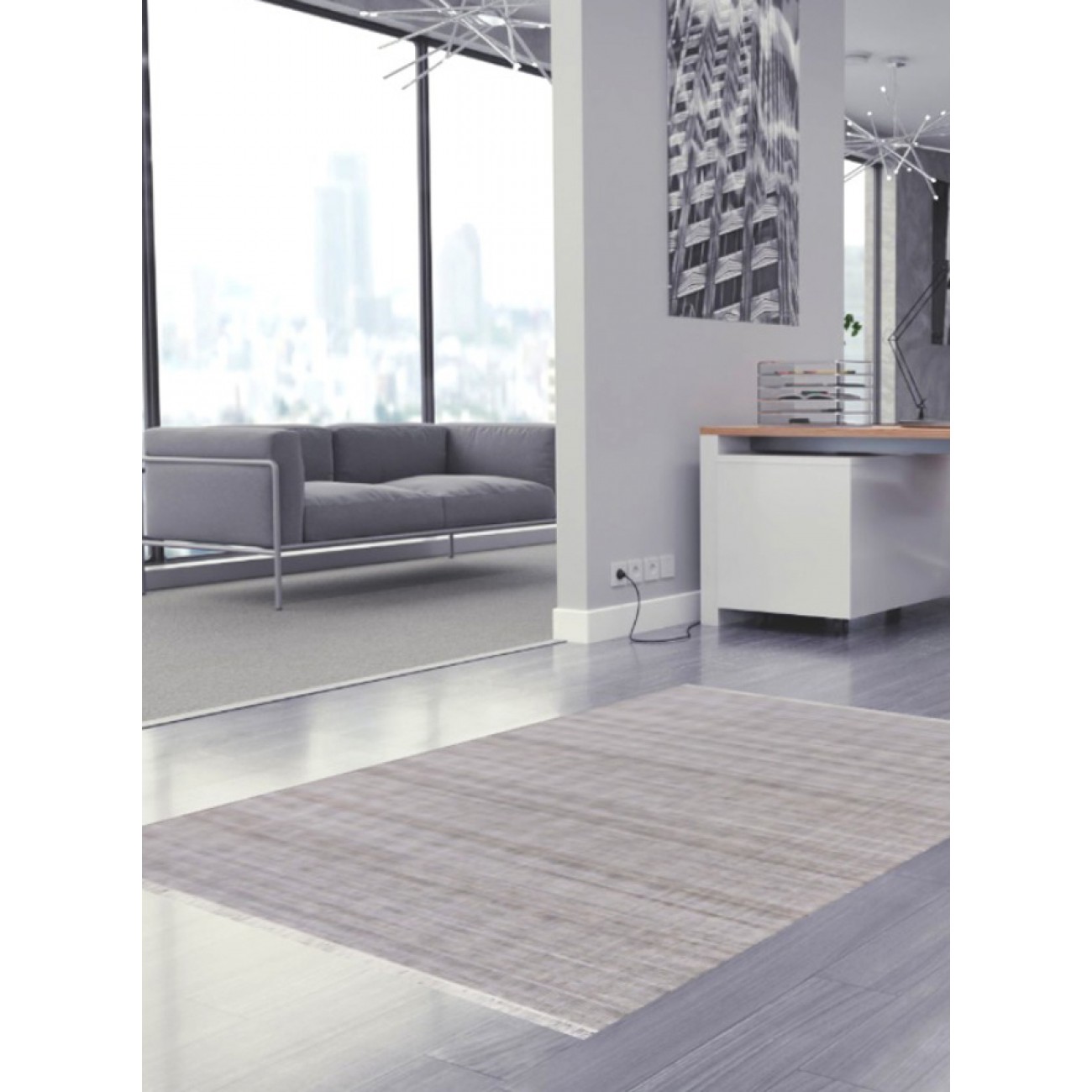 Tapete Kilim Cosmos Areia - 200x250