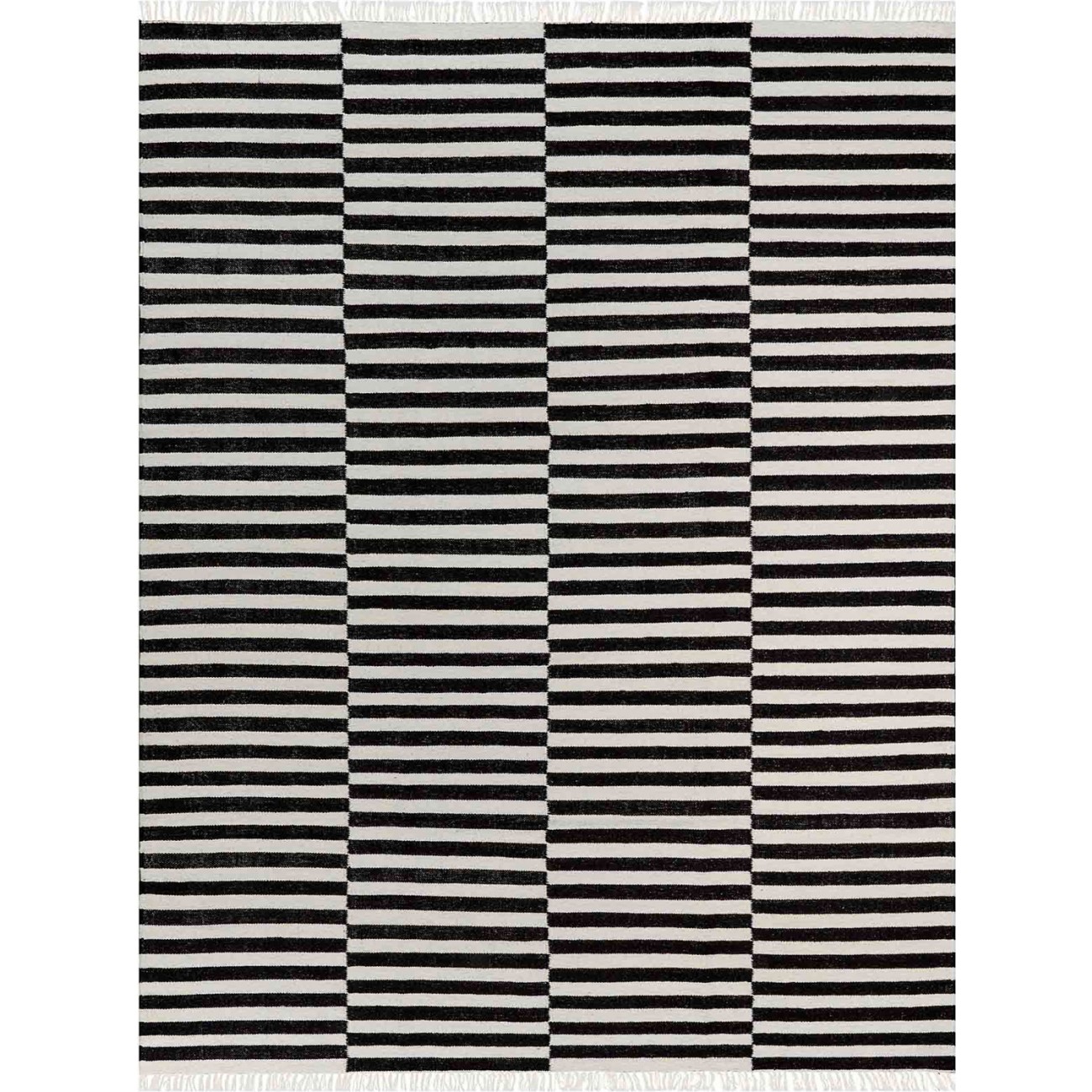 Tapete Kilim Stripes B&W