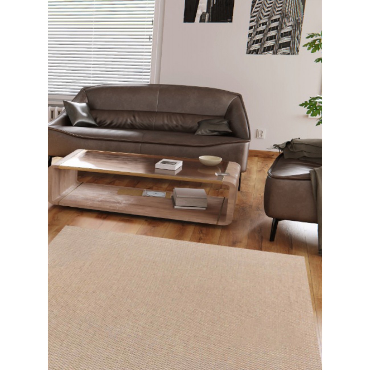 Tapete Sisal Mesclado MHD