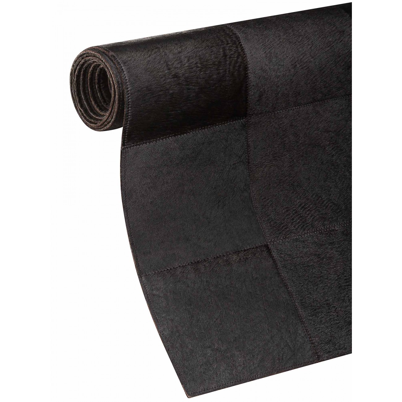 Tapete Couro Preto (20x20) - Personalizável