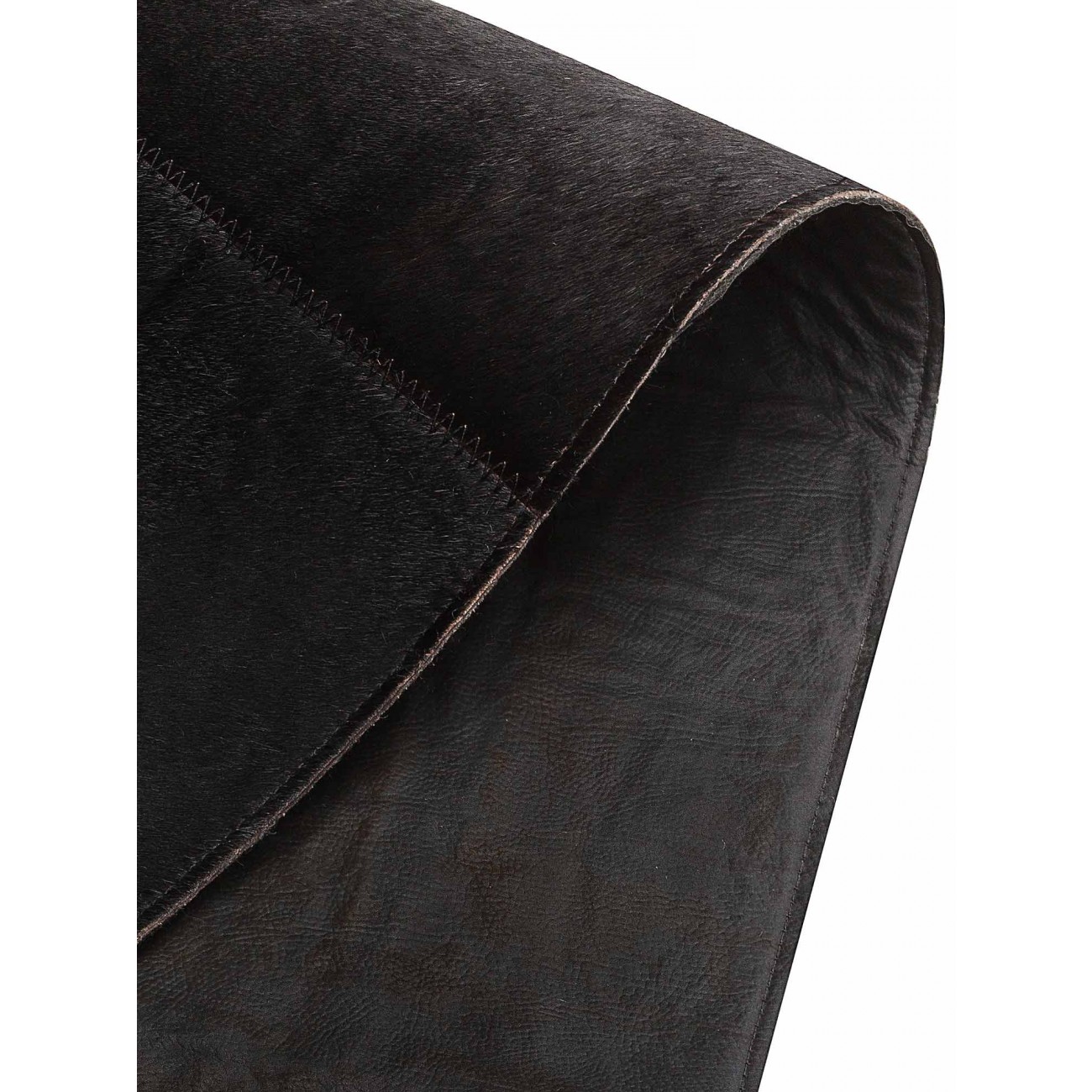 Tapete Couro Preto (20x20) - Personalizável