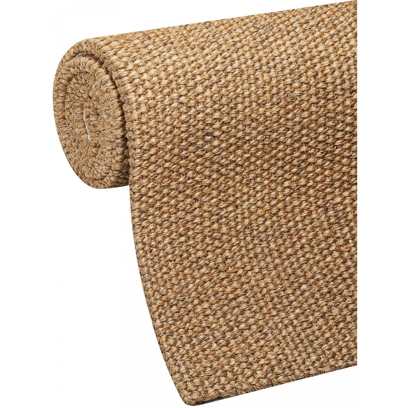 Tapete Sisal Camelo FD Redondo - Personalizável