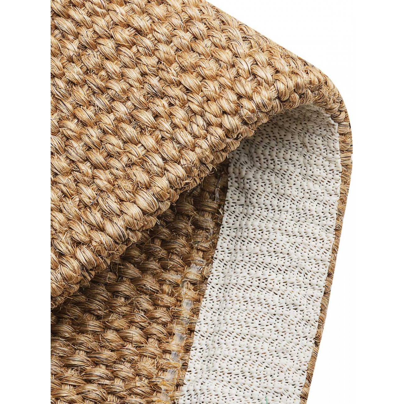 Tapete Sisal Camelo FD Redondo - Personalizável