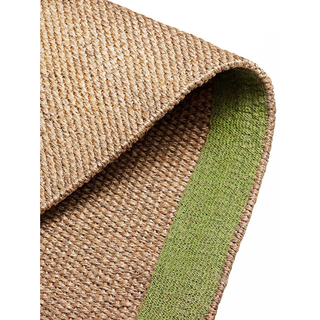 Tapete Sisal Camelo LD Redondo - Personalizável