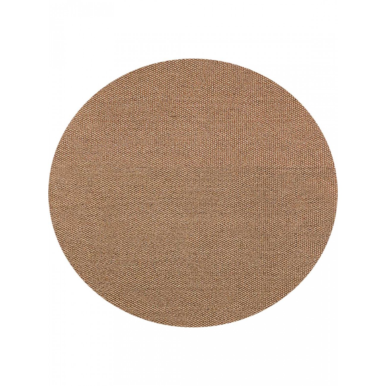 Tapete Sisal Camelo LD Redondo - Personalizável