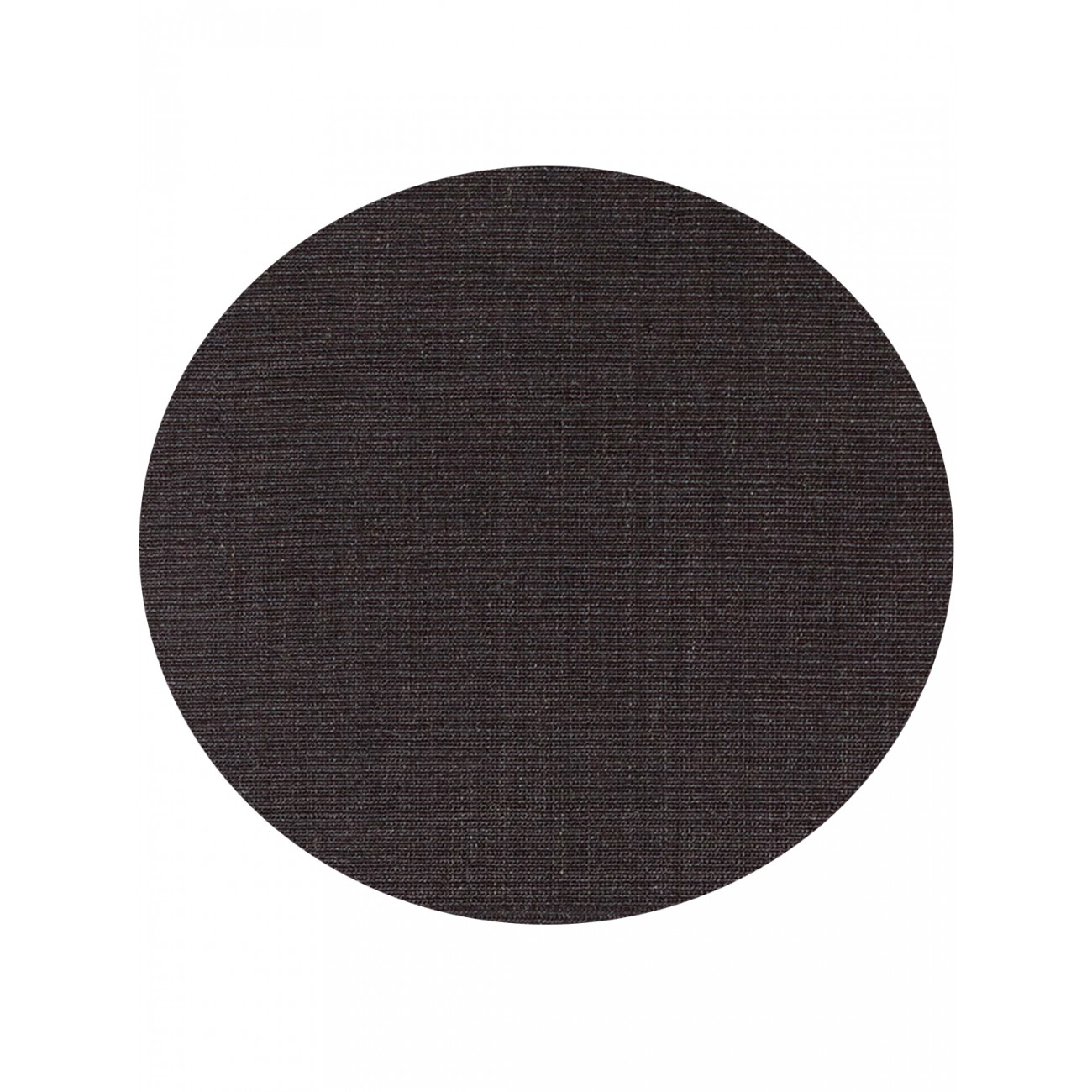 Tapete Sisal Preto CX Redondo - Personalizável