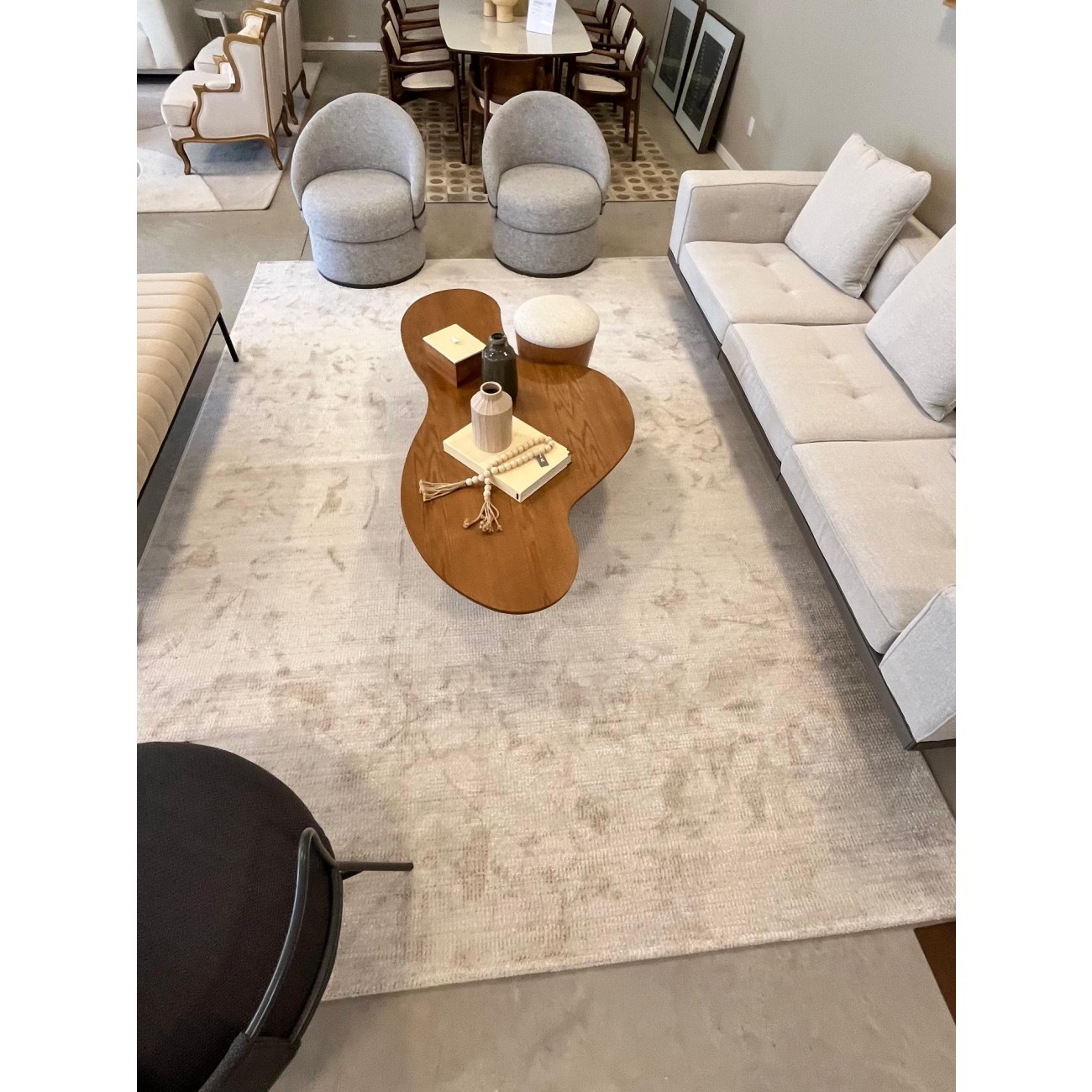 Tapete Voli Quadra Redondo - Personalizável
