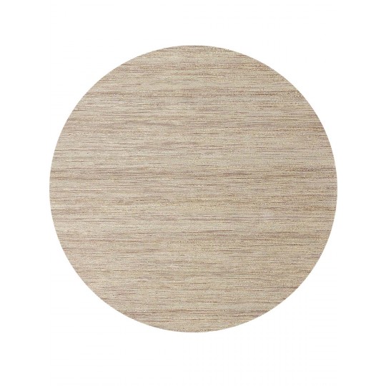 Tapete Lanceloti Hemp Natural Redondo - Personalizável