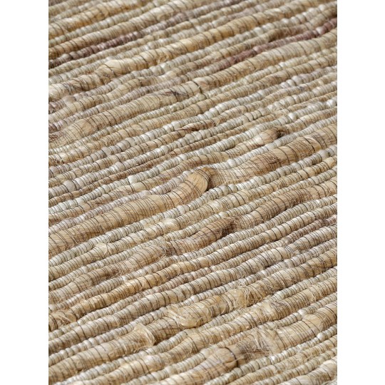 Tapete Lanceloti Hemp Natural Redondo - Personalizável