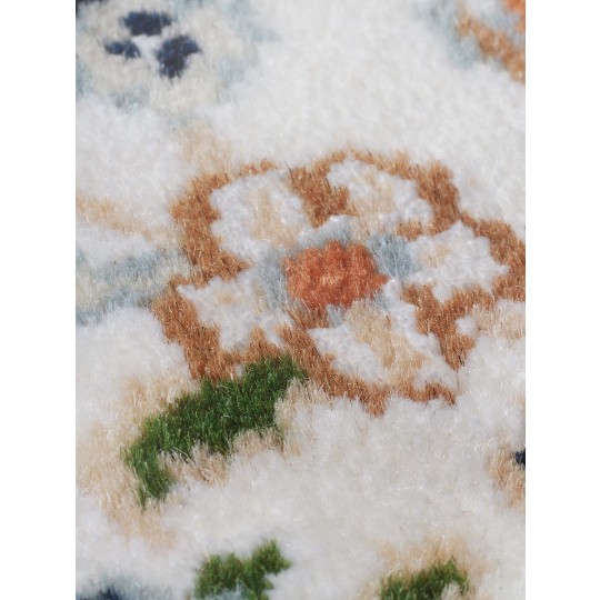 Tapete Persa Nain Cru e Bege